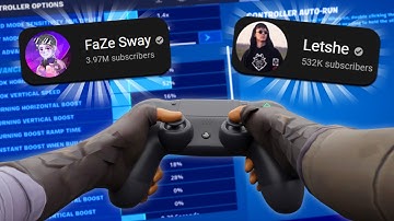 Trying The BEST Controller Players Settings… (ft. FaZe Sway, LetShe, & more)