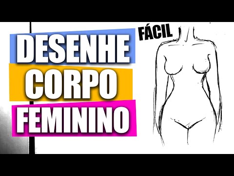 COMO DESENHAR CORPO FEMININO (TRONCO/BUSTO)