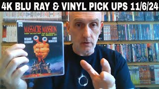 4K, Blu Ray & Vinyl pick ups 11/6/24 @MondoChelloveckMovies