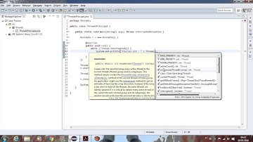 Java (Thread) - Aula 3: Interromper threads com interrupt