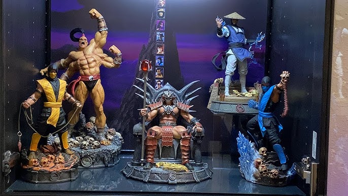 ESTÁTUA SHAO KAHN - MORTAL KOMBAT - ESCALA 1/10 - IRON STUDIOS - DS Games  Atibaia