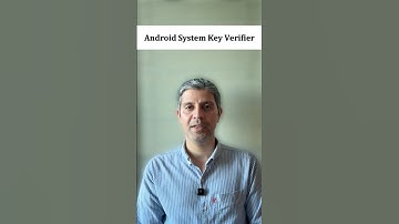 Android System Key Verifier #android #AndroidSecurity #E2EEncryption #messagingapp