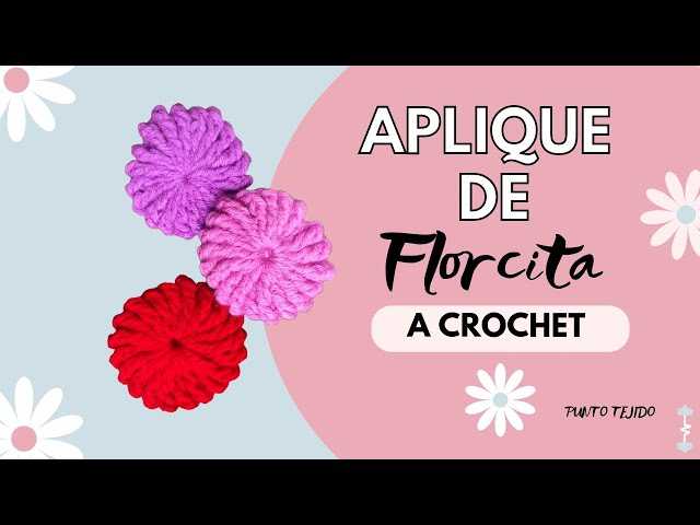 Aplique Flor - Tejidos Laura