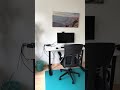 Slowly transforming a minimalist Swiss home office 🇨🇭 🤓 with canvas art montages 😊 #canvas #handyman