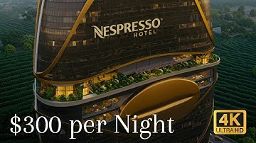 Step Into the Future: AI Architecture Meets Nespresso in a Revolutionary Hotel Concept!