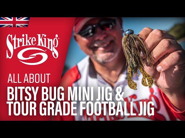 AMAZING STRIKE KING JIGS  Bitsy Bug Mini Jig and Tour Grade