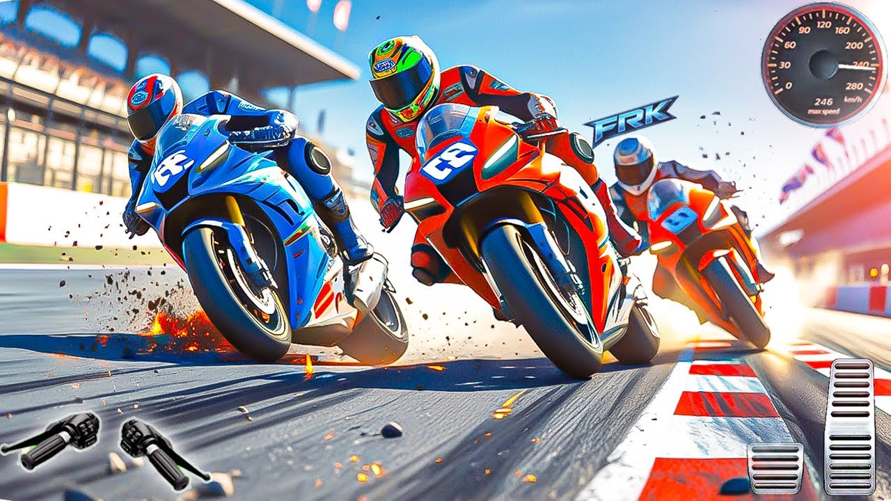 Fast Bike Racing Gameplay Insane Bike Racing Gameplay Android | Mega ...