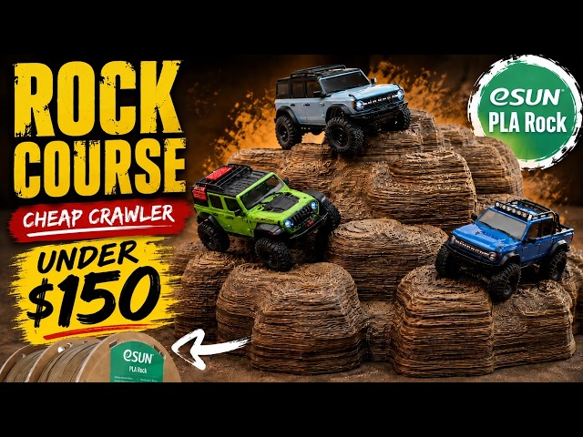 I Built a Mini Rock Crawling Course for Under $150 - YouTube