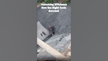 Unlocking Efficiency How the Right Tools Revolutionize Barge Cinder Unloading!