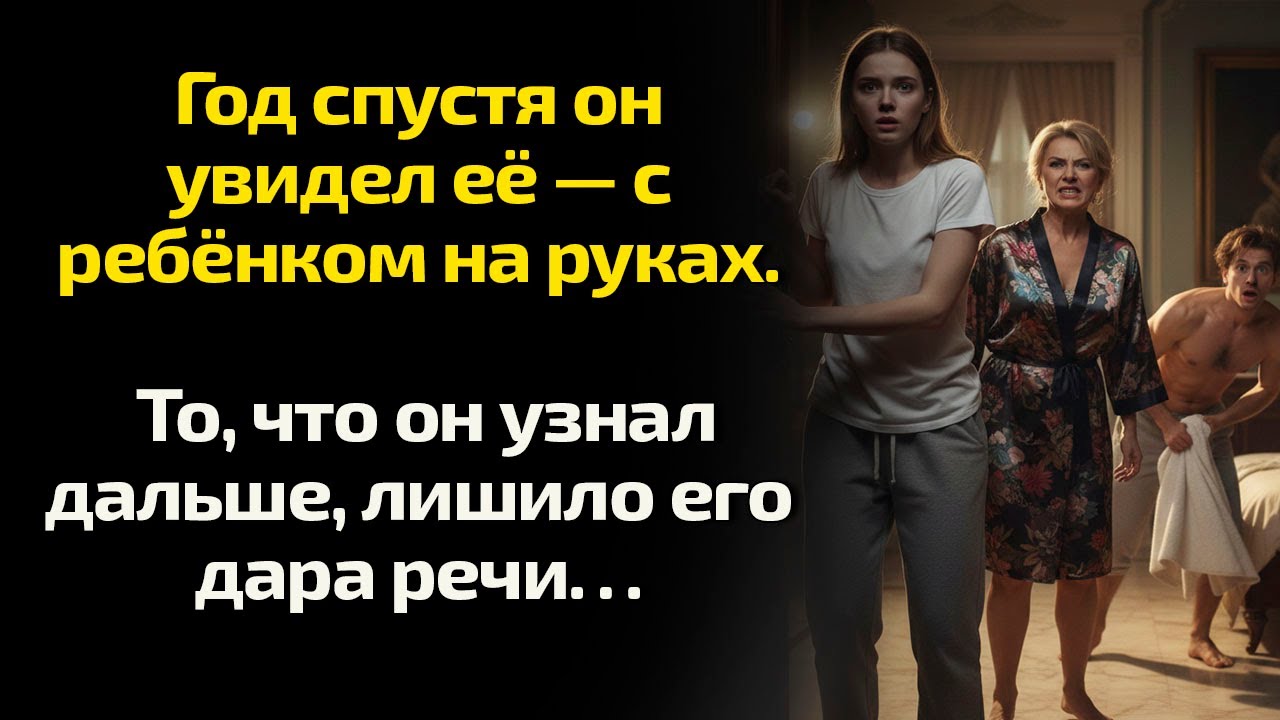 Год спустя он увидел её — с ребёнком на руках. То, что он узнал дальше, лишило его дара речи…