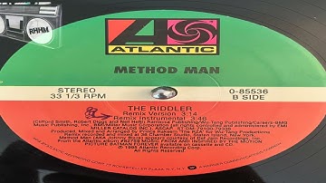 METHOD MAN - THE RIDDLER (REMIX) BY THE RZA