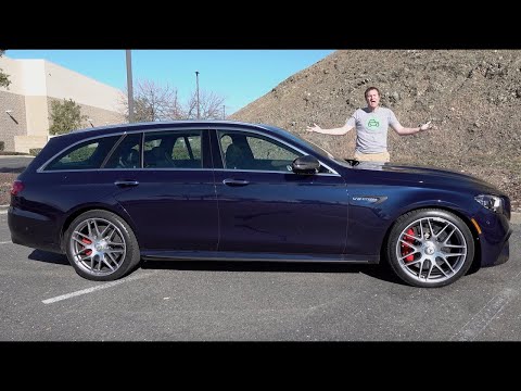 Универсал Mercedes E63 AMG - это семейная машина мечты