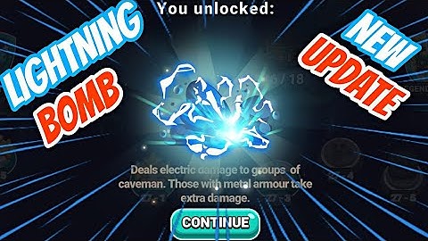 NEW UPDATE 🙀 LIGHTNING BOMB UNLOCK 🔓 - Dino Bash 2 Travel Thru Time Gameplay