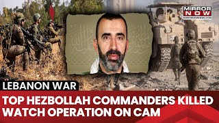 IDF Kills Top Hezbollah Commanders, Israeli Operation Caught On Camera | Watch