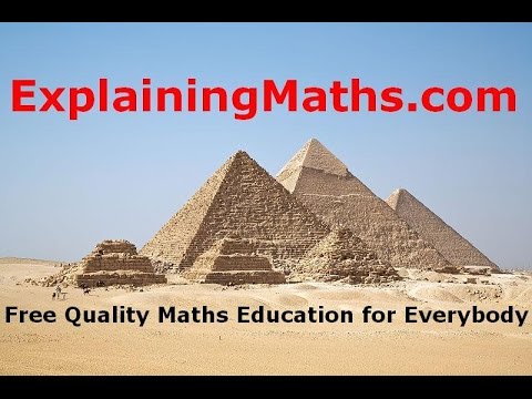 Understand Pythagoras' Theorem - Trigonometry Help - ExplainingMaths.com IGCSE and GCSE maths