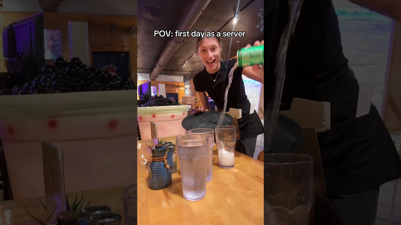 POV: 1st day as a server😂 #fyp #RiceBoxFamily #riceboxjonesboro…