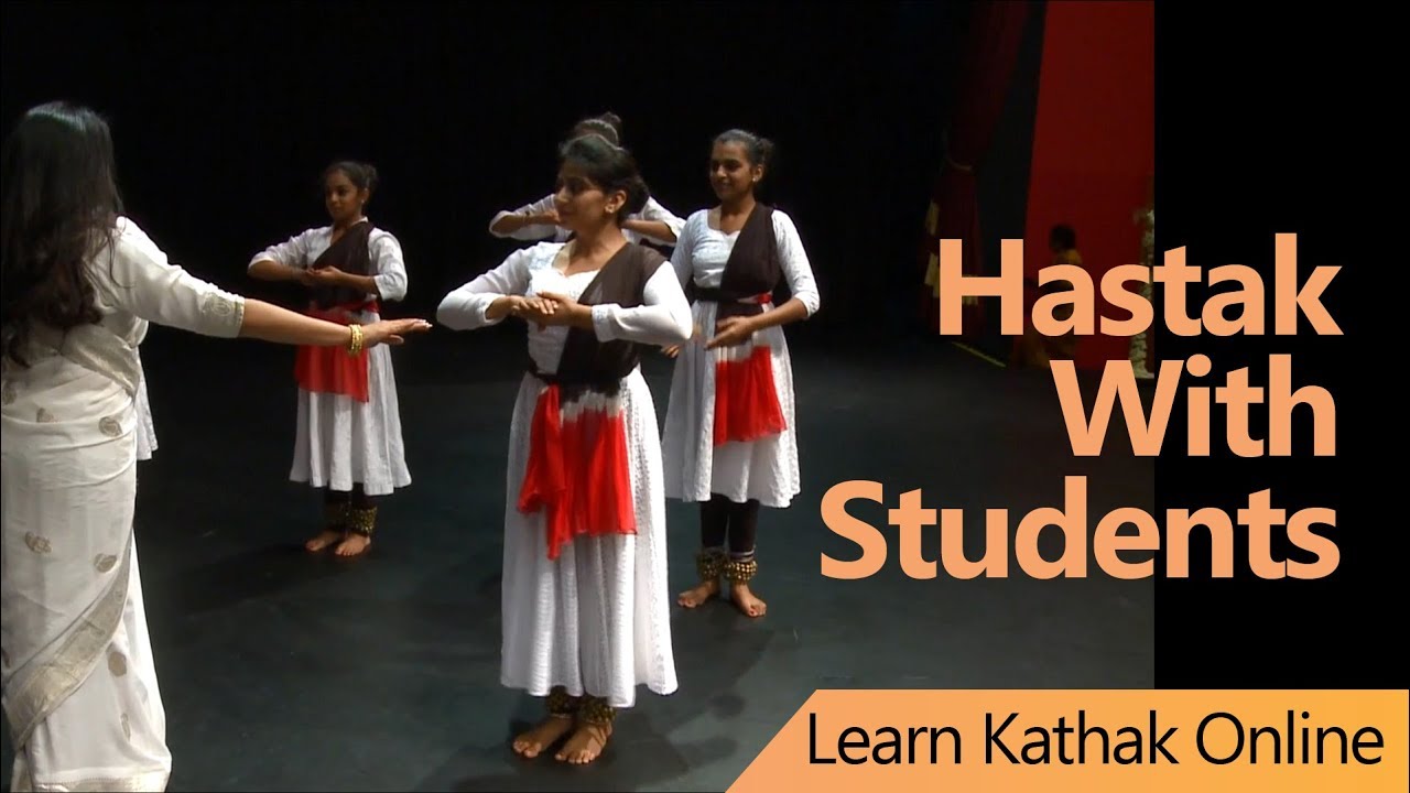 Guru Pali Chandra Teaching Hastak | Students Practicing with Live Music | Learn Kathak Online
