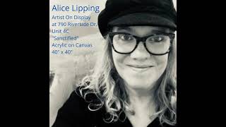 Artist on Display Alice Lipping at 790 Riverside Drive Unit 4C - Susan Molloy Listing Agent #shorts