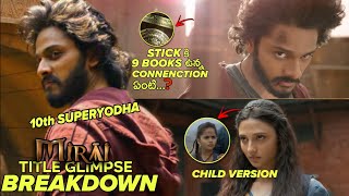 Mirai Glimpse Breakdown | Kalinga War | Ashoka 9 books | Teja sajja | Comic World Telugu ||