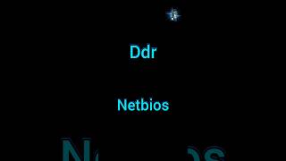Ddr | Netbios | the fast enter #shorts