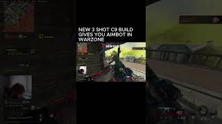 NEW 3 SHOT C9 BUILD GIVES YOU AIMBOT IN WARZONE#bo7 #warzone #rebirthisland #loadout #cod #gaming