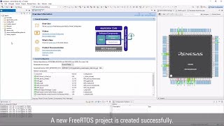 Getting started for FreeRTOS IoT using Smart Configurator in e2 studio