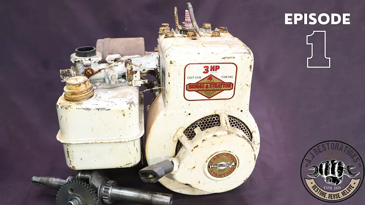 1974 Briggs & Stratton 3HP Motor Restoration [Part...