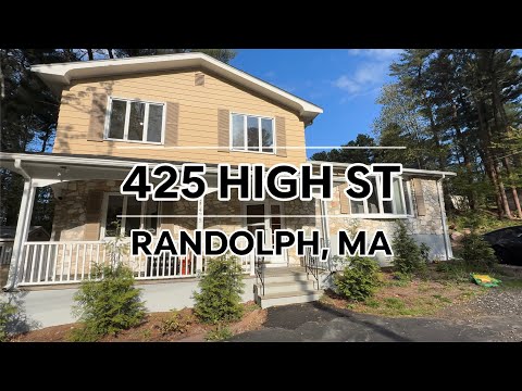 425 High St, Randolph, MA home video tour