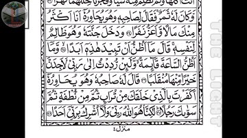 SURAH AL KAHF سورة الكهف | HEART TOUCHING AND  FABULOUS VOICE WILL  | The Light