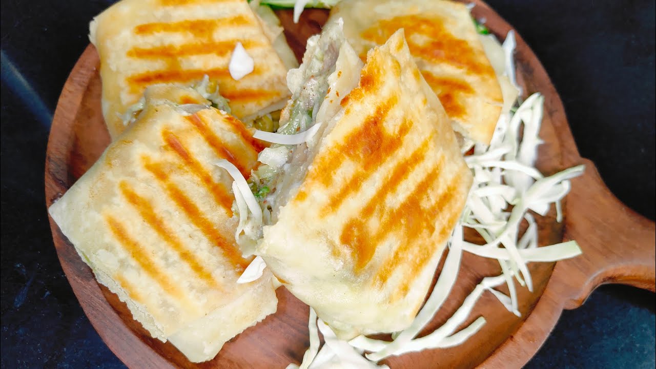 Malai chicken wrap #recipe #tastyfood #chikenrecipe #foodlover #nonveg ...