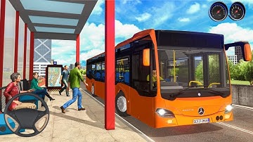 Coach City Bus Driving Simulator - Mobile Bus Transporter Driver - Android GamePlay