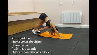 Plank Ankle Taps