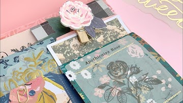 Embellishment Pocket Album for Swaps, Recipes & Memory Keeping