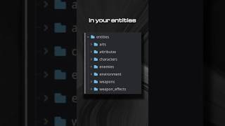 Tip on Organizing BIG Godot Projects #shorts