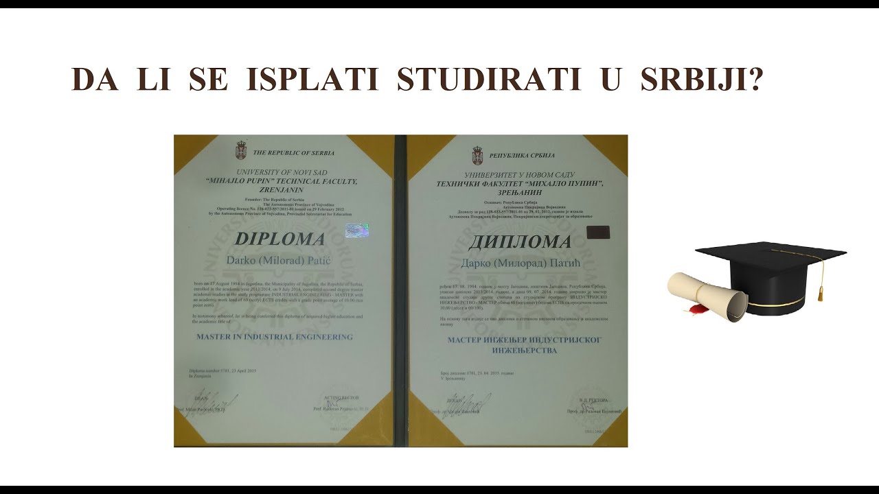 Moje obrazovanje i da li se isplati studirati u Srbiji?