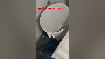 GROHE water tank