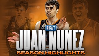 Juan Nunez Season Highlights | Offense \& Defense | 2024 NBA Draft