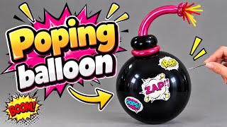 Poping balloon