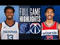 GRIZZLIES At WIZARDS FULL GAME HIGHLIGHTS October 28 2023 