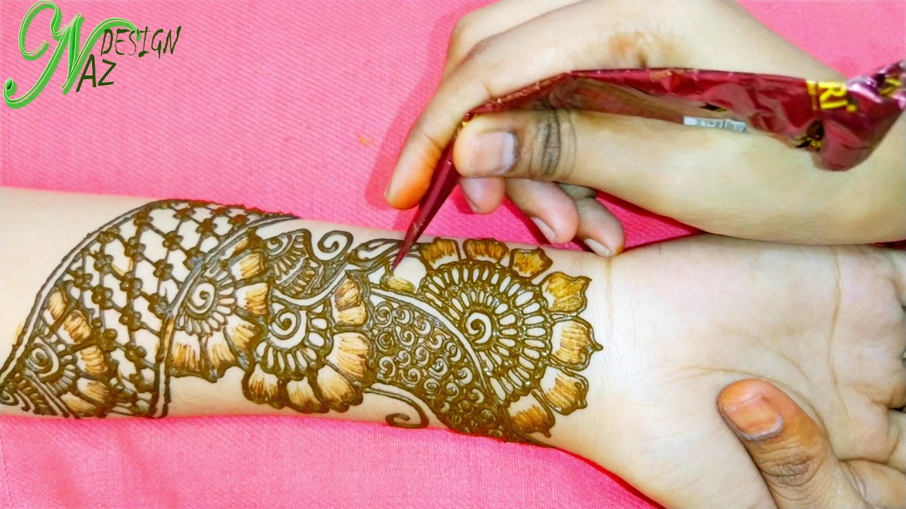 Full Hand Henna - YouTube