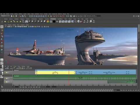 Autodesk Maya - camera sequencer video