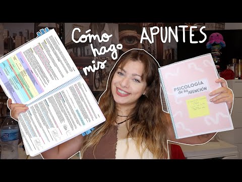 Método De Estudio + Apuntes ¿Cómo Saqué Mi 1ª MH? | Psicología UNED