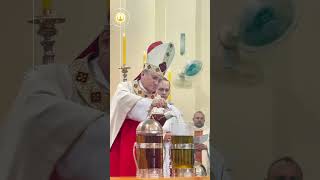 Celebração da Missa dos Santos Óleos, presidida por Dom Magnus Henrique Lopes