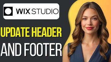 How To Update Header and Footer in Wix Studio | Step-by-Step Tutorial 2025