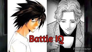 L Lawliet vs Johan Liebert