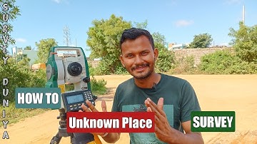 Local coordinate Set Total Station By Survey Duniya Dipankar Samanta