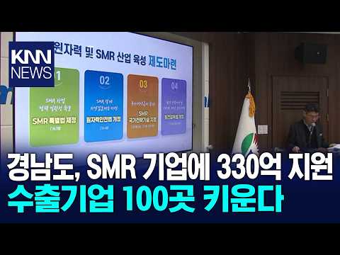 Gyeongnam Province invests 33 billion won in 5 SMR companies / KNN