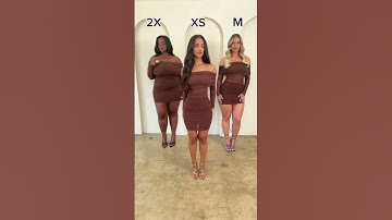 Same 2 outfits on 3 different bodies