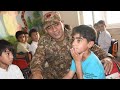 Goc 7 div maj gen anjum riaz met with school kids militarygrace ispr goc7div ispr coasasimmunir