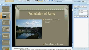 Powerpoint 2007: Add Animations
